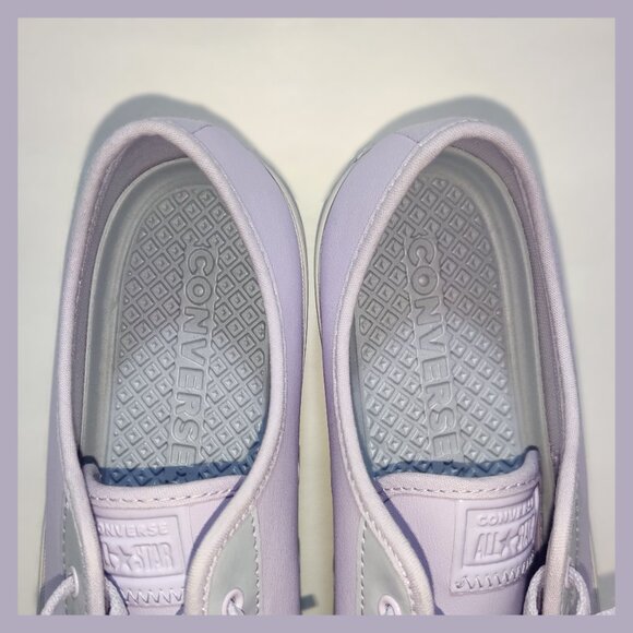 New Converse Chuck Taylor All Star CTAS Dainty Ox Sneakers Lavender Women's 8.5 - Picture 7 of 8